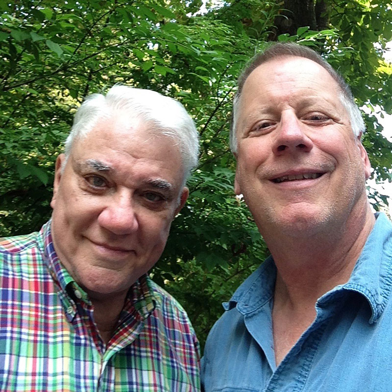 Rex Reed and Patrick J. Callahan Picture